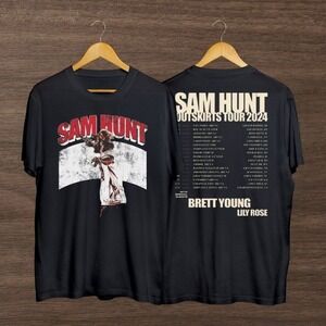 Sam Hunt Outskirts Tour 2024 Tshirt Sam Hunt 2 Sided